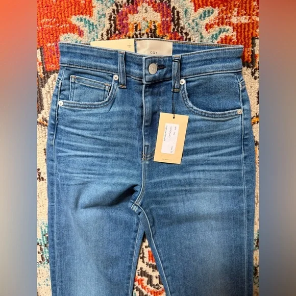 CQY BFF JOY HIGH RISE STRAIGHT JEANS - Picture 2 of 3